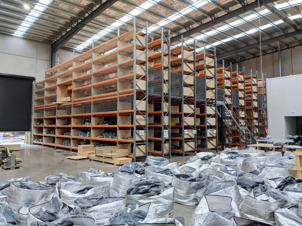 Mezzanine Floor for Stock Picking